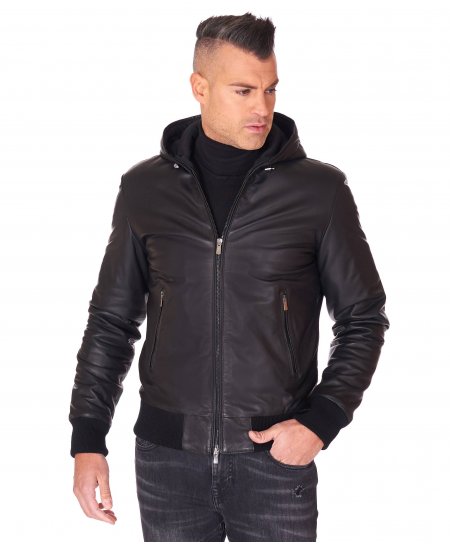 Men's Bomber Leather Jackets (3) | D'Arienzo