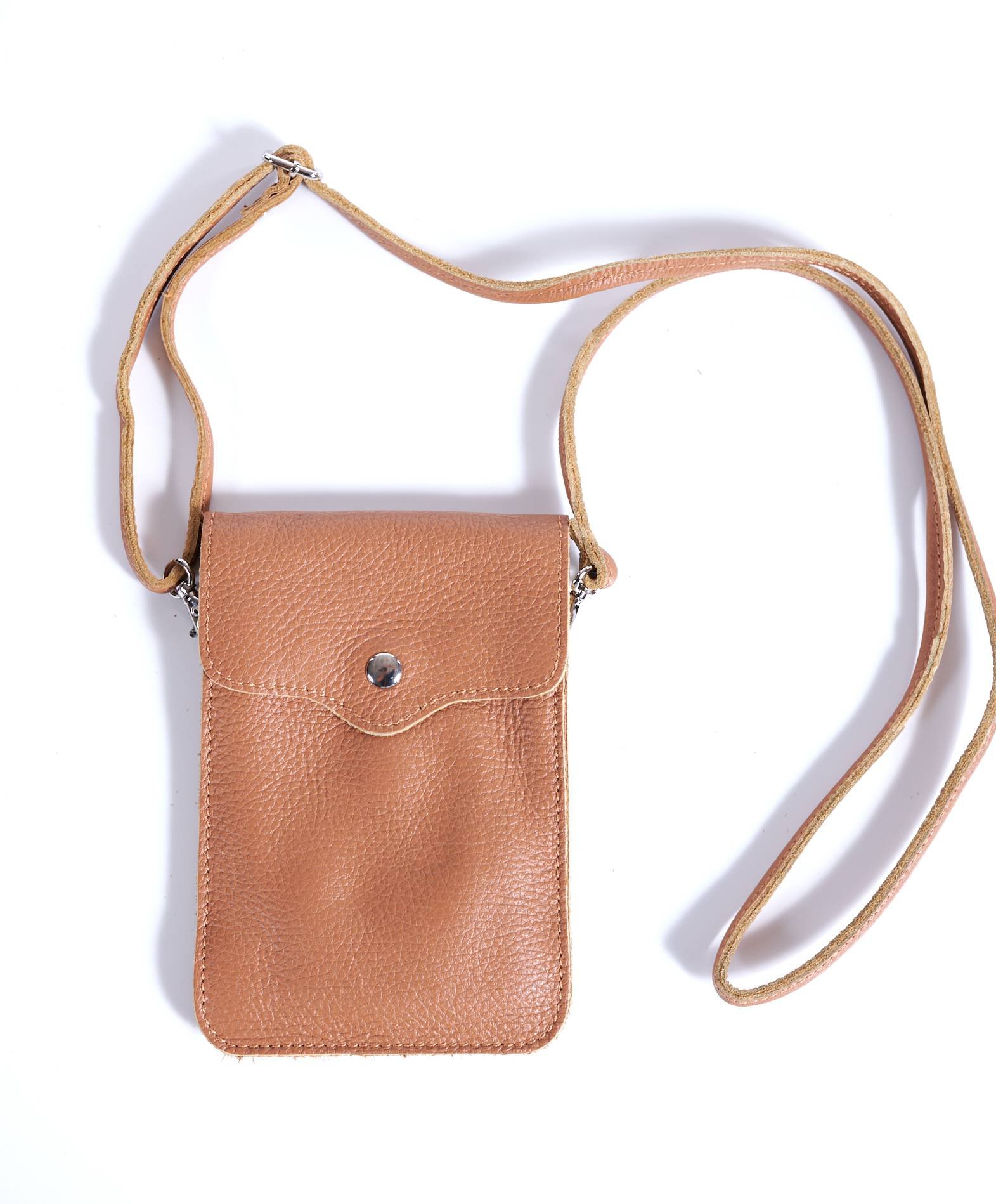 Aya leather phone pouch - Buy Bags online