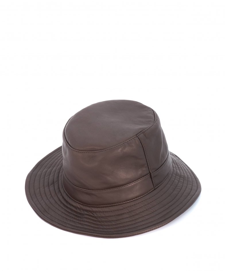 Cognac Colored Distressed Hat with LV Leather Patch – Beauty Bird