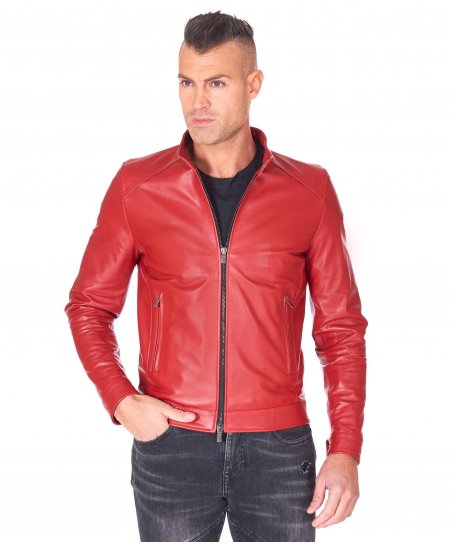 Men's Leather Jackets Made in Italy | D'Arienzo