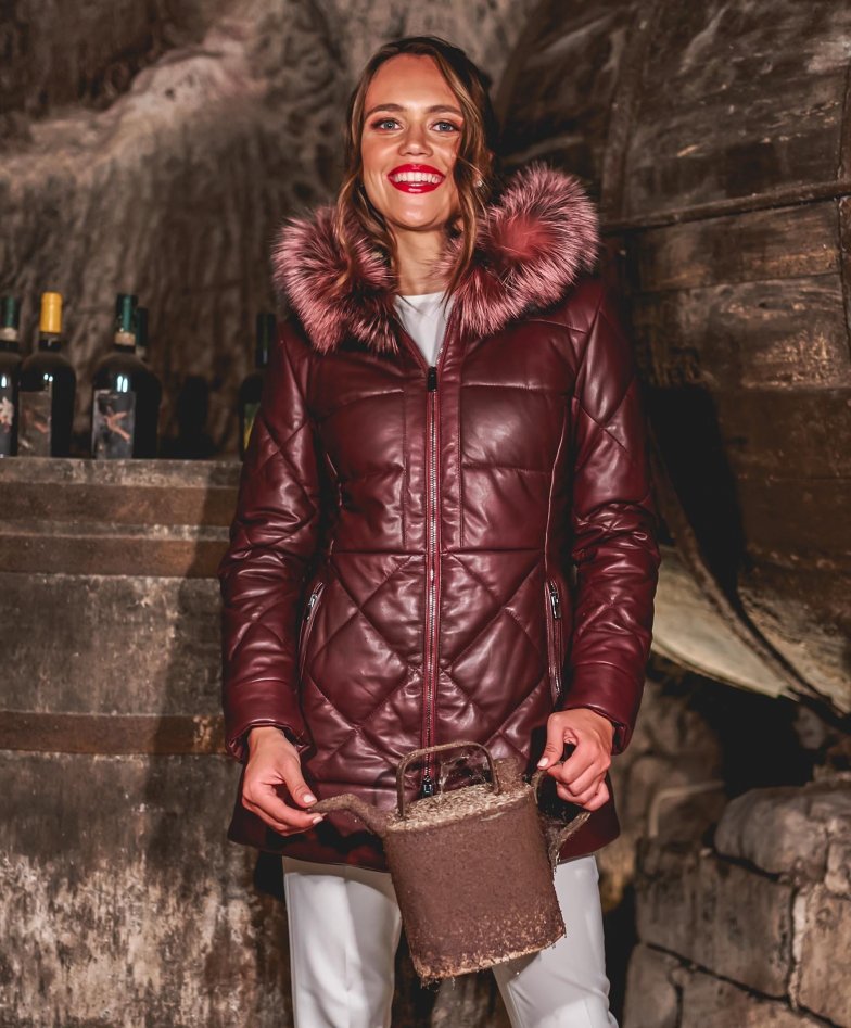 Leather Puffer Coat – York & Dante