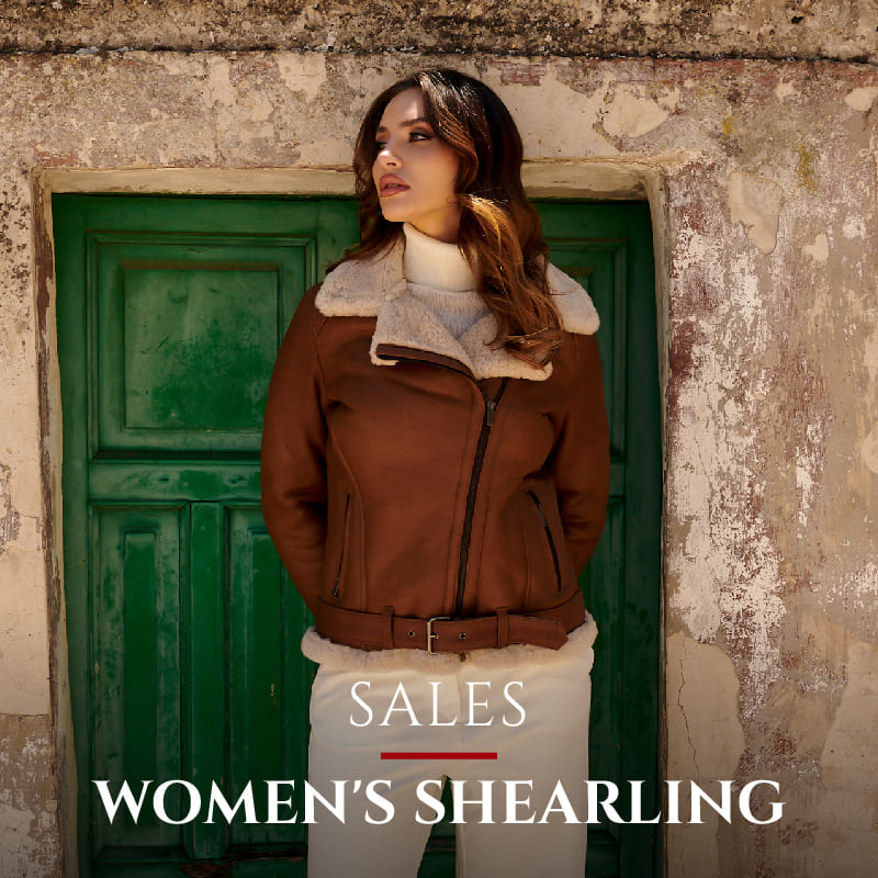 Womens shaerling jackets