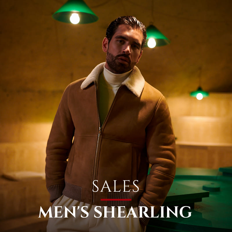 Mens Shearling Jackets